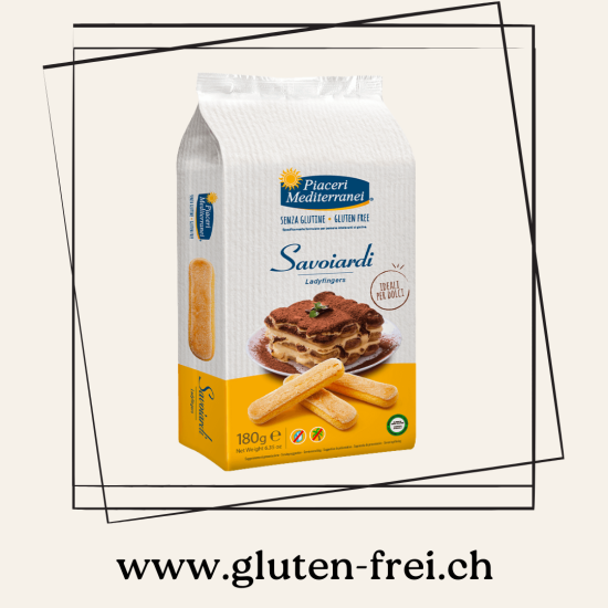 Savoiardi / Löffelbiskuits Piaceri Mediterranei glutenfrei